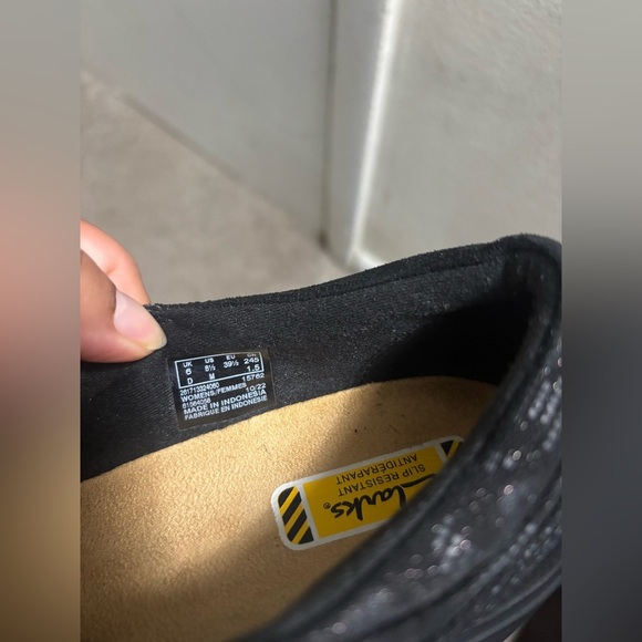 Clarks Black Women's Mules - Picture 3 of 8